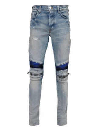 AMIRI MX2 BLUE PATCH JEANS