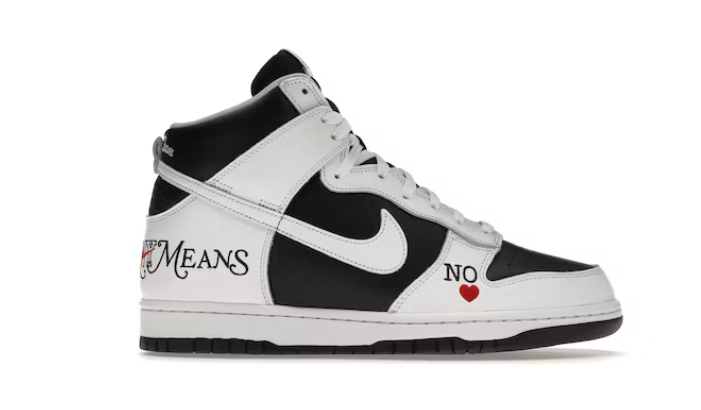 SUPREME DUNK HIGH "BY ANY MEANS"