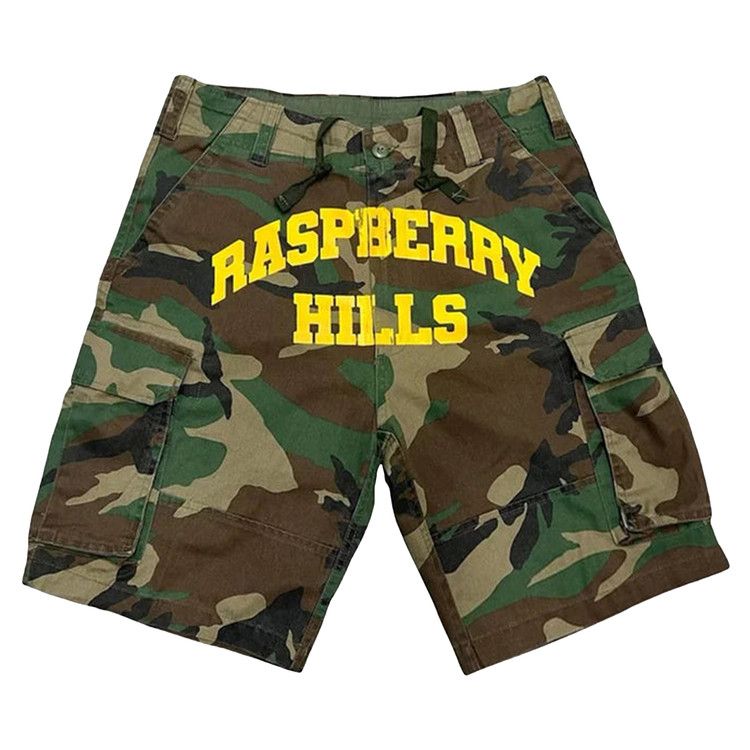 RASPBERRY HILLS CAMO SHORTS