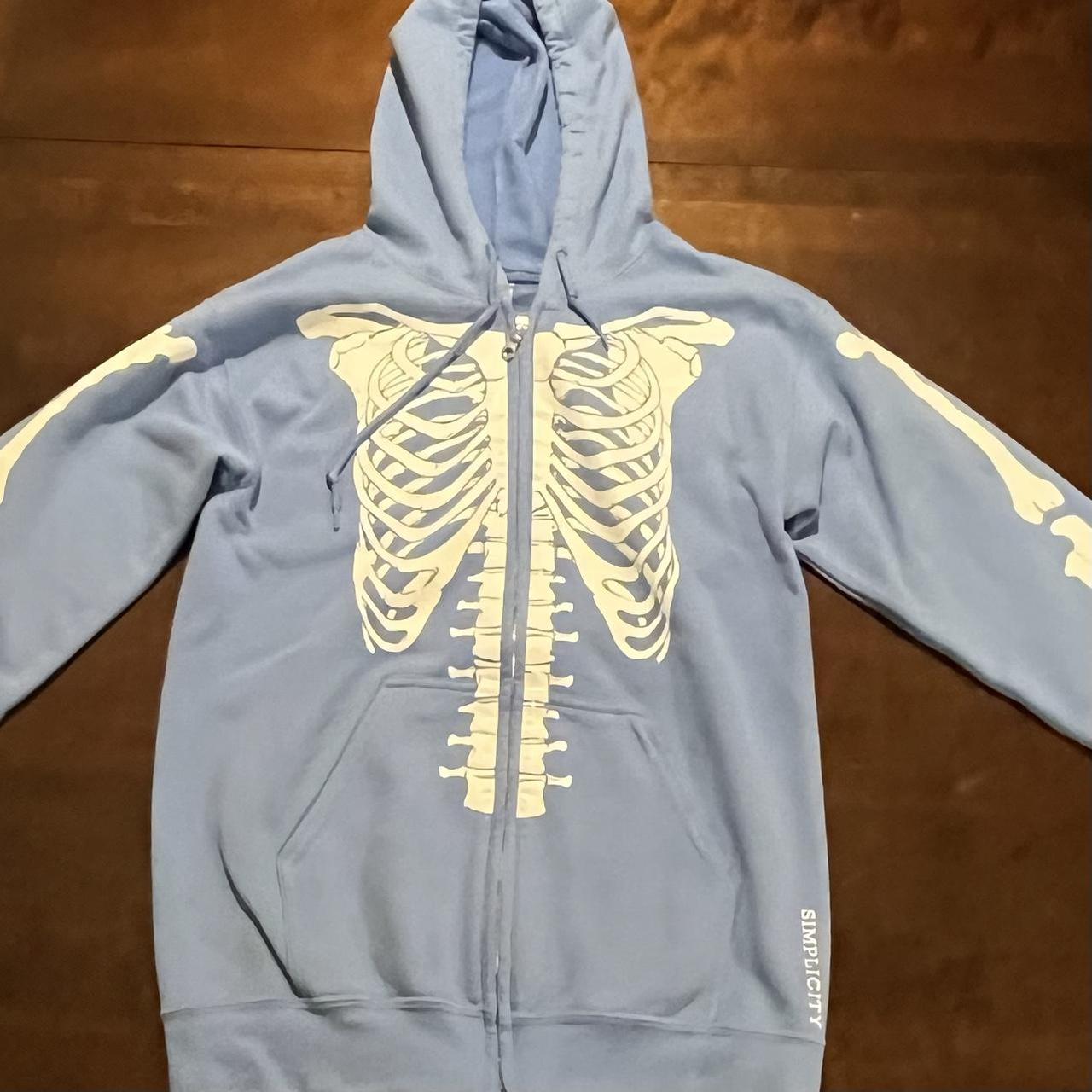 SIMPICITY BLUE BONE HOODIE
