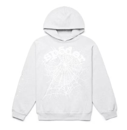 SPIDER OG WEB HOODIE HEATHER GREY