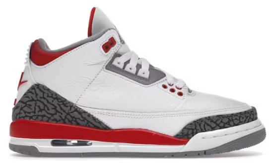 JORDAN 3 RETRO FIRE RED (GS)