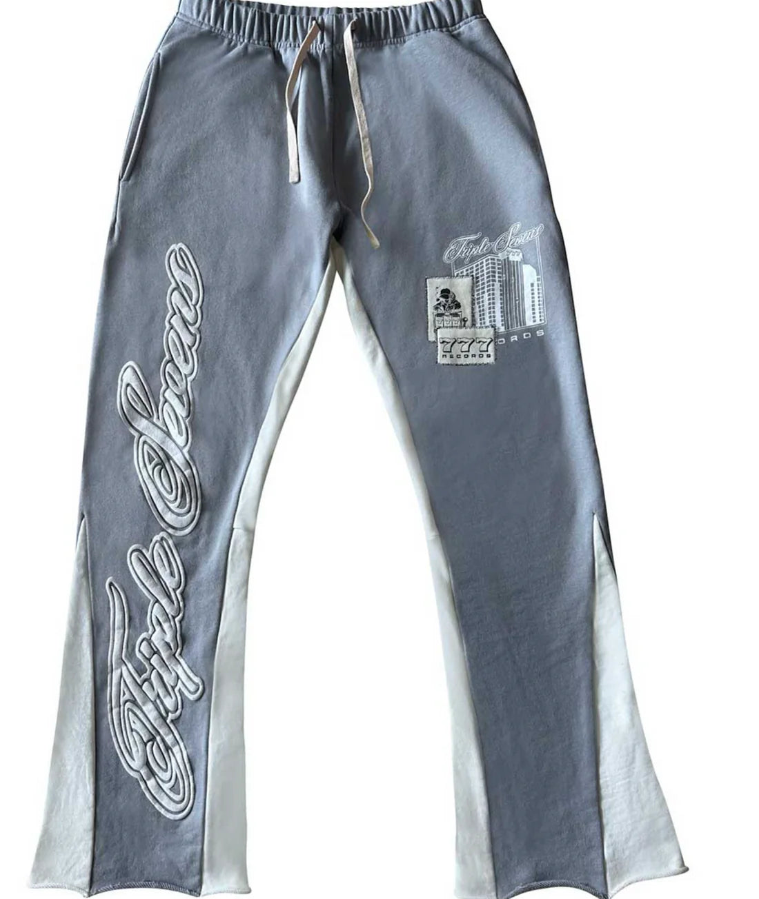 TRIPPLE SEVENS GREY FLARED