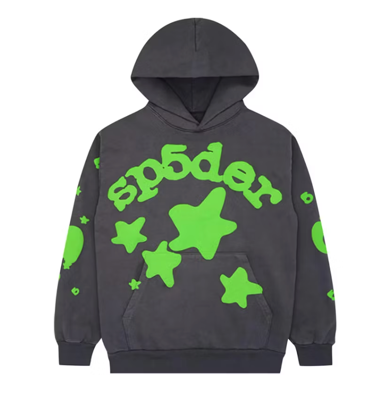 SP5DER BELUGA HOODIE SLATE GREY