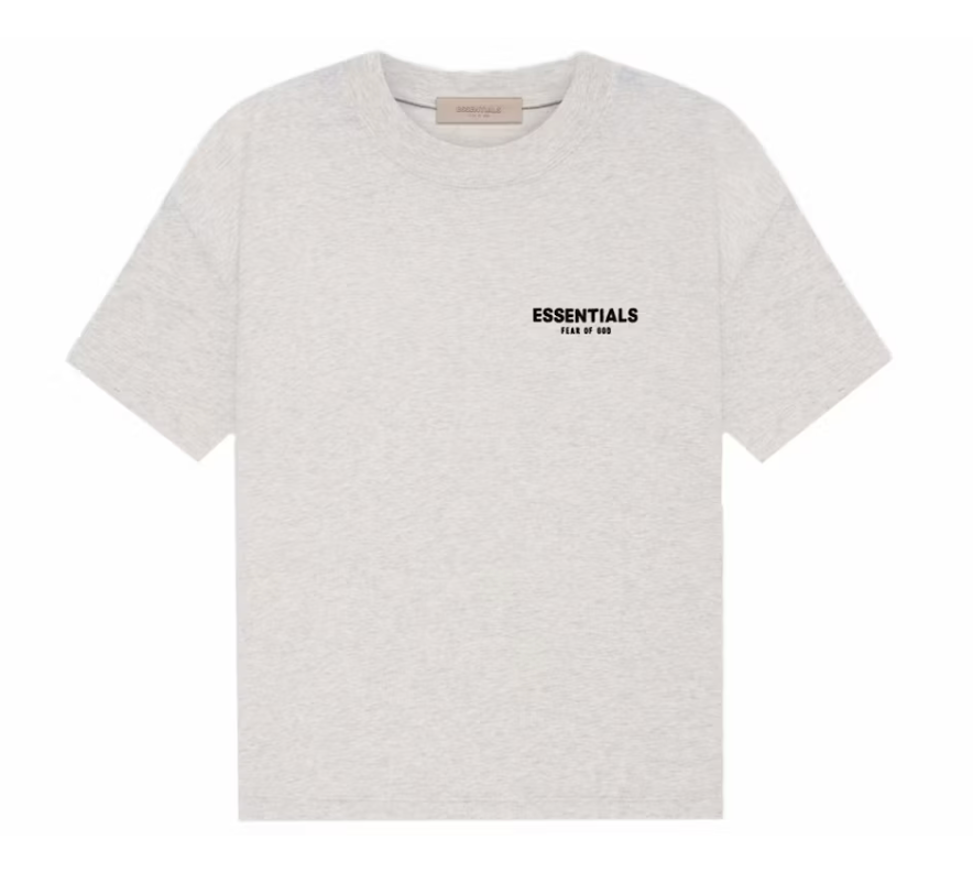 ESSENTIALS LIGHT OATMEAL TEE SS22