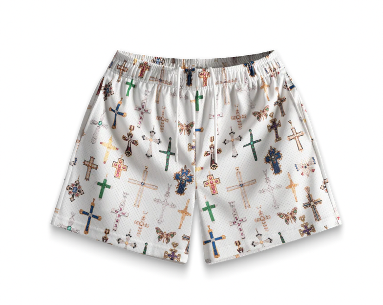 BRAVEST STUDIO SHORTS "CROSS SHORTS"