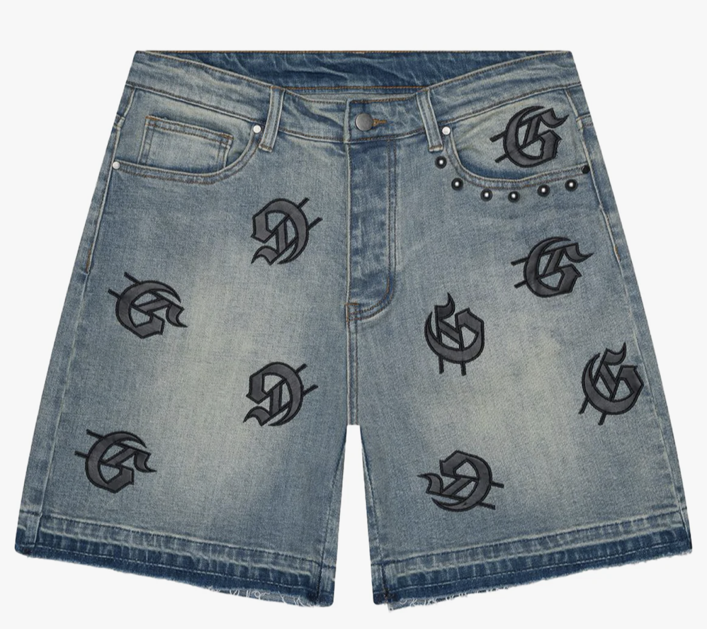 GODSPEED INFINITY DENIM JEAN SHORTS BLUE