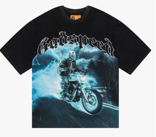 GODSPEED BLU FLAME TEE