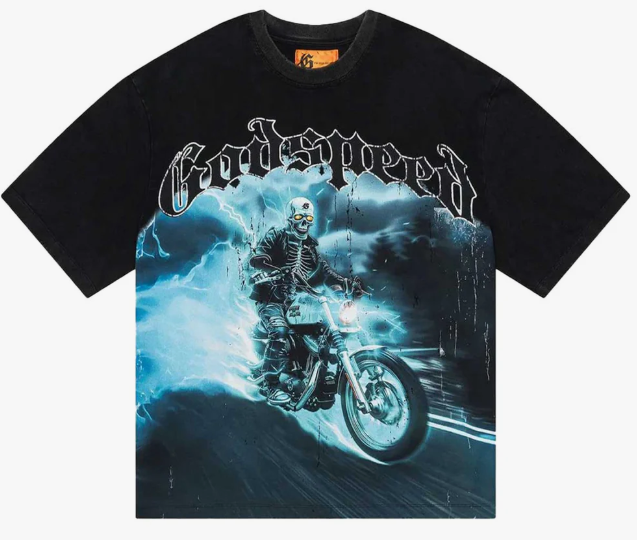 GODSPEED BLU FLAME TEE