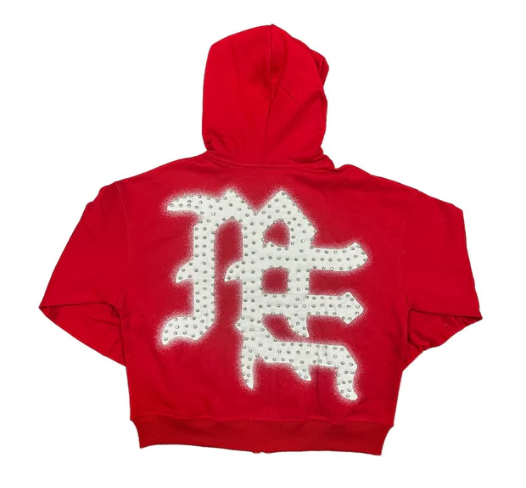 MIXED EMOTIONS "EMOTIONS NEVER DIE" RHINESTONE ZIP