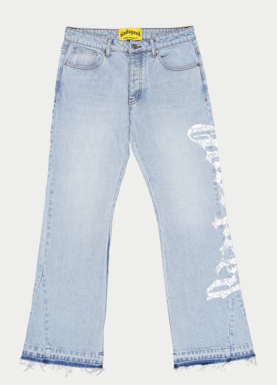 GODSPEED OG LOGO FLARED DENIM (BLUE)
