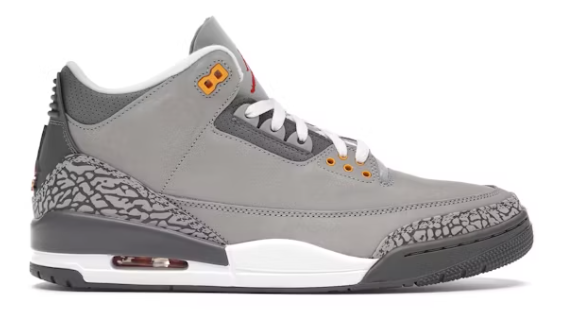 JORDAN 3 COOL GREY
