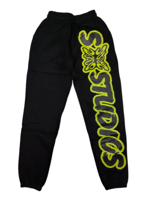 SB STUDIO SWEATS BLACK/NEON