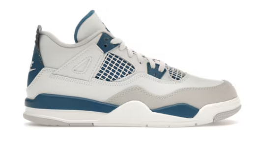 JORDAN 4 MILITARY BLUE (PS)
