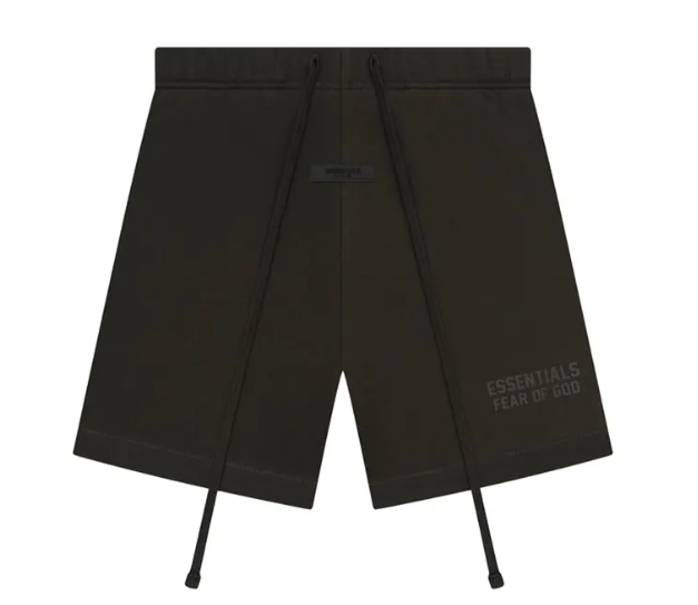 ESSENTIALS SHORTS 'OFF BLACK'