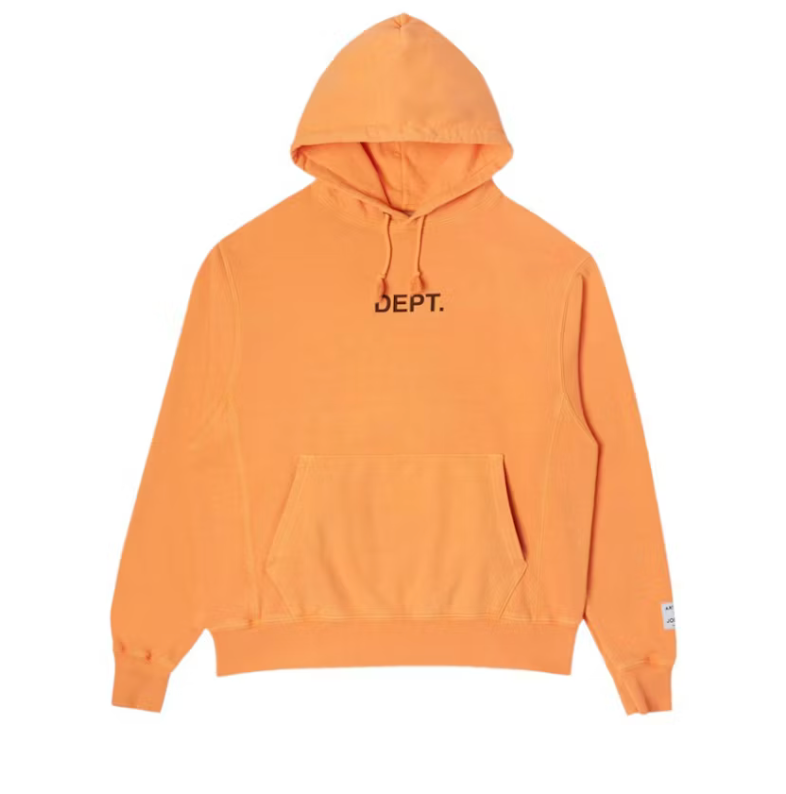 Gallery Dept. Logo Hoodie Flo Orange