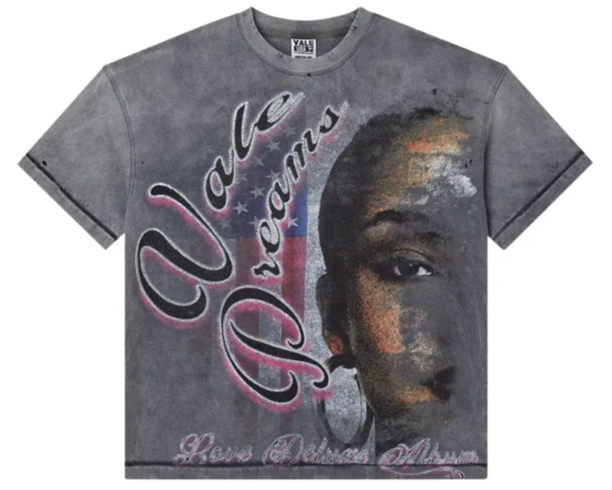 VALE FOREVER TABOO BLING TEE DK/GREY
