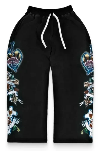 RIGHTEOUS RISEN SWEATPANTS (BLACK)