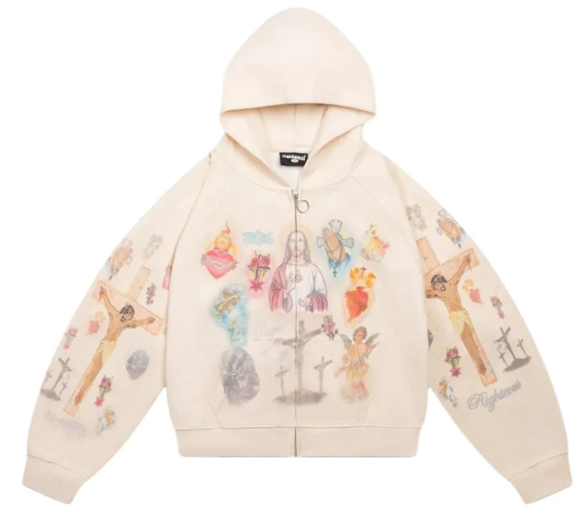 RIGHTEOUS THERMAL ZIP UP HOODIE