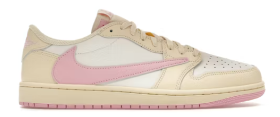 JORDAN 1 LOW TRAVIS SCOTT "SHY PINK"
