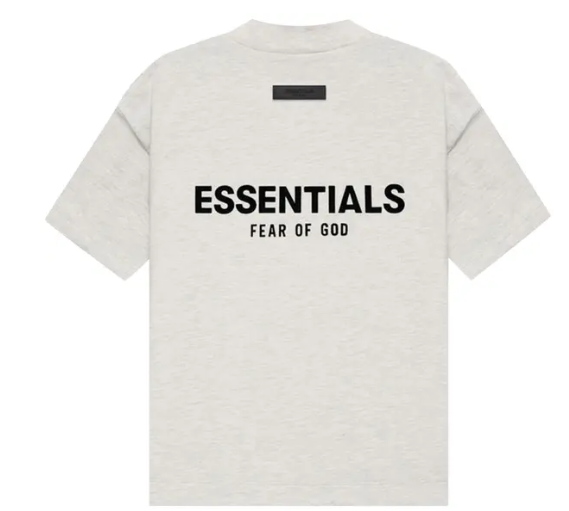 ESSENTIALS KIDS TEE 'LIGHT OATMEAL'