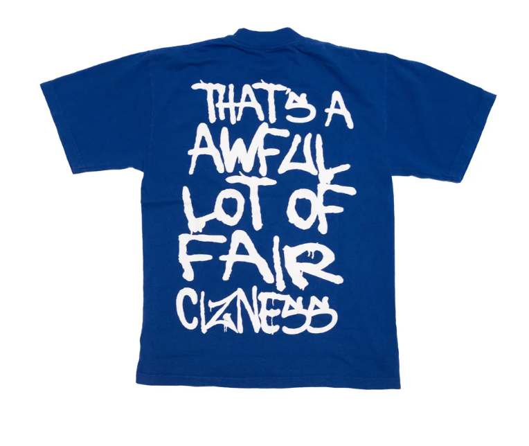 Awful Lot Of Fair Cizness T-Shirt Blue