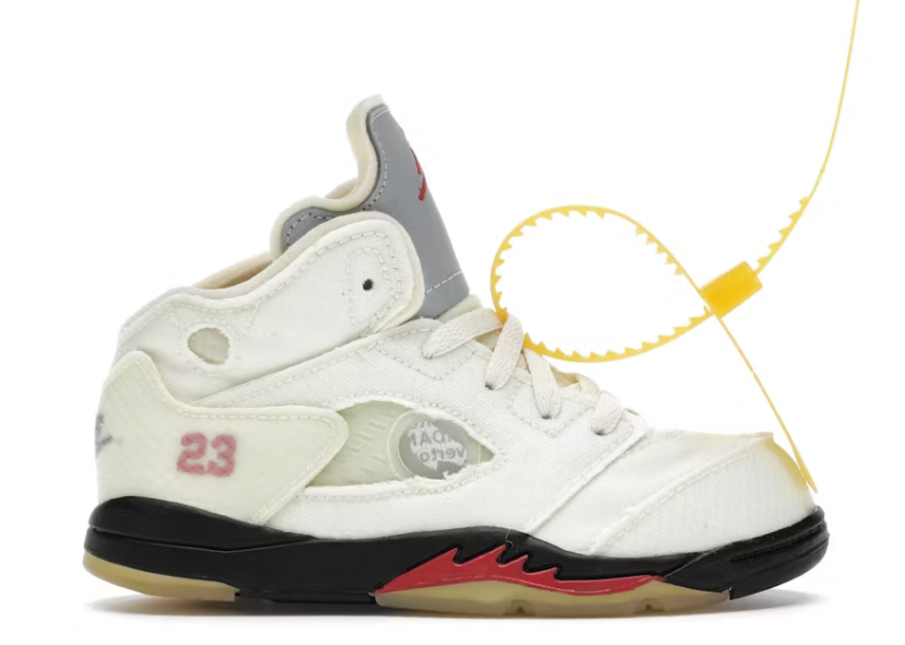 OFF WHITE JORDAN 5 'SAIL' INFNANT