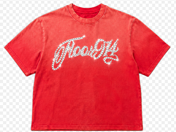 FLOOR 914 WASHED RED VVS TEE