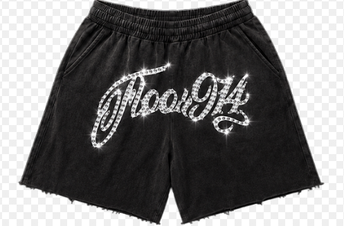 FLOOR 914 WASHED BLACK VVS SHORTS