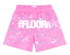 FLOOR 914 MESH SHORTS PINK