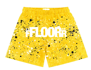 FLOOR 914 MESH SHORTS YELLOW