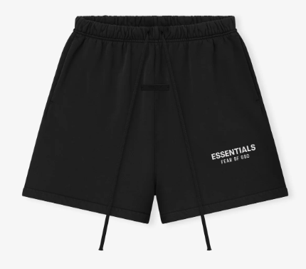 ESSENTIALS SS26 SHORTS 'JET BLACK'