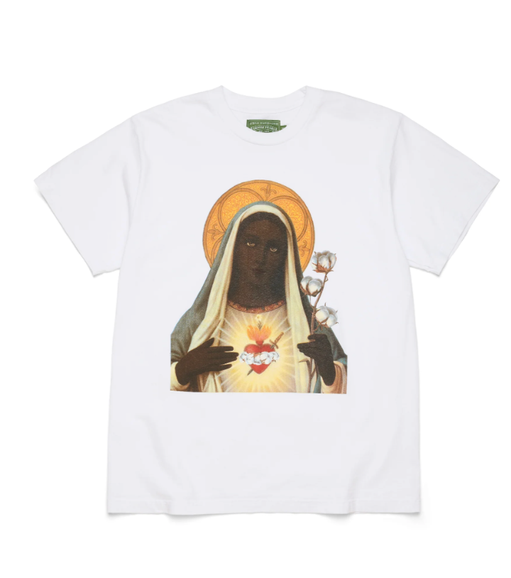 DENIM TEARS MARY TEE 'WHITE'