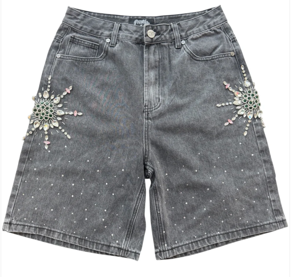 PRESTIGE 'EMERALD' BLACK JORTS