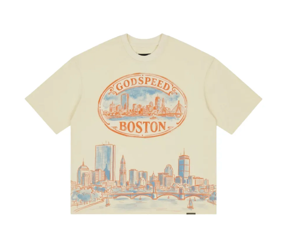 GODSPEED BOSTON SKYLINE TEE