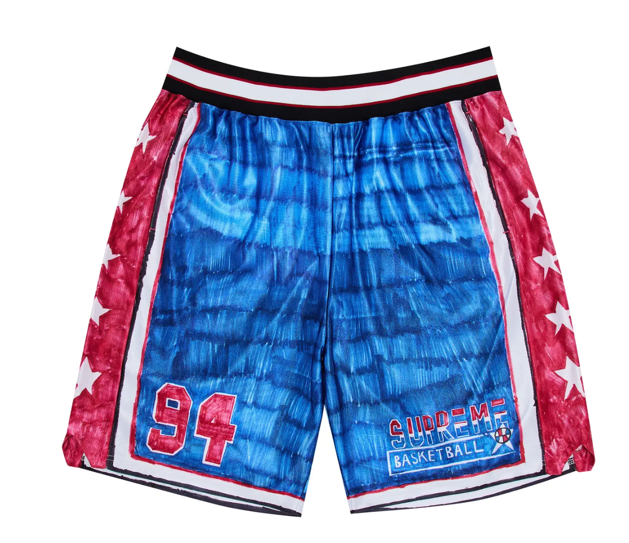 SUPREME MARKER BASKETBALL SHORT 'MULTICOLOR'