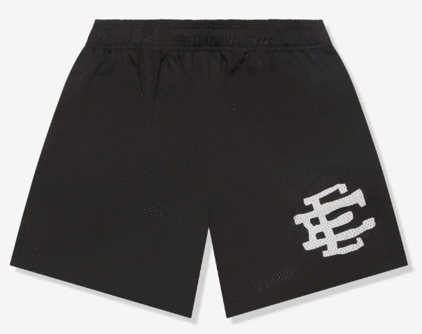 ERIC EMANUEL EE AKIMBO TYRRELL WINSTON BLACK WHITE SHORTS (FW24)