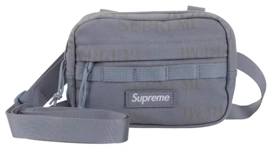 SUPREME MINI SHOULDER BAG GREY (FW26)