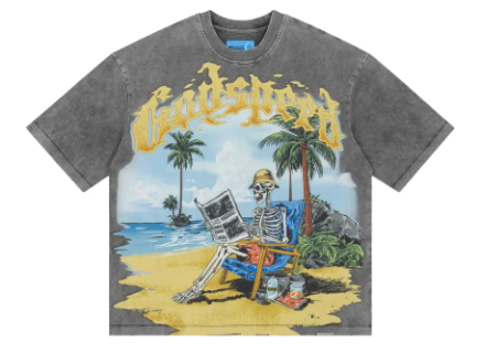 GODSPEED SKELETON BEACH II T-SHIRT
