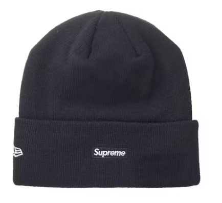 SUPREME NEW ERA SCRIPT BEANIE NAVY