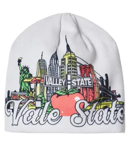 VALE FOREVER TAXI CAB BEANIE 'WHITE'