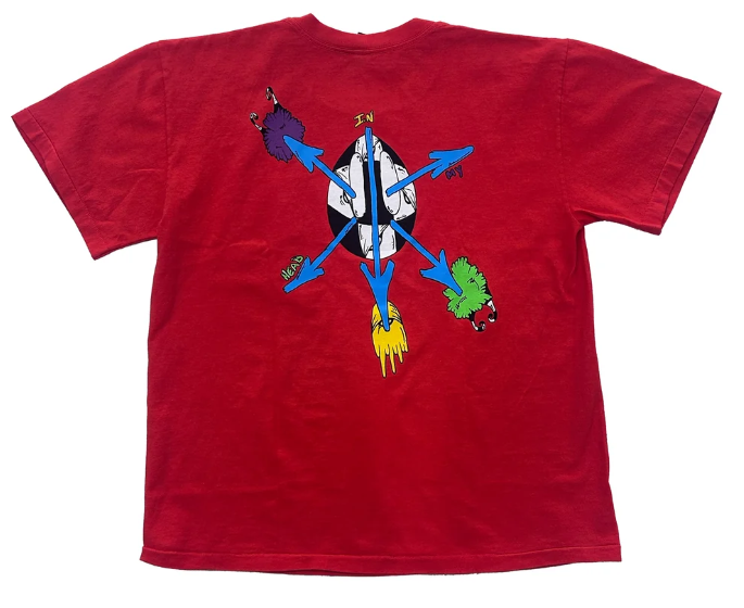 MATTY BOY ANTI PROMO T-SHIRT RED