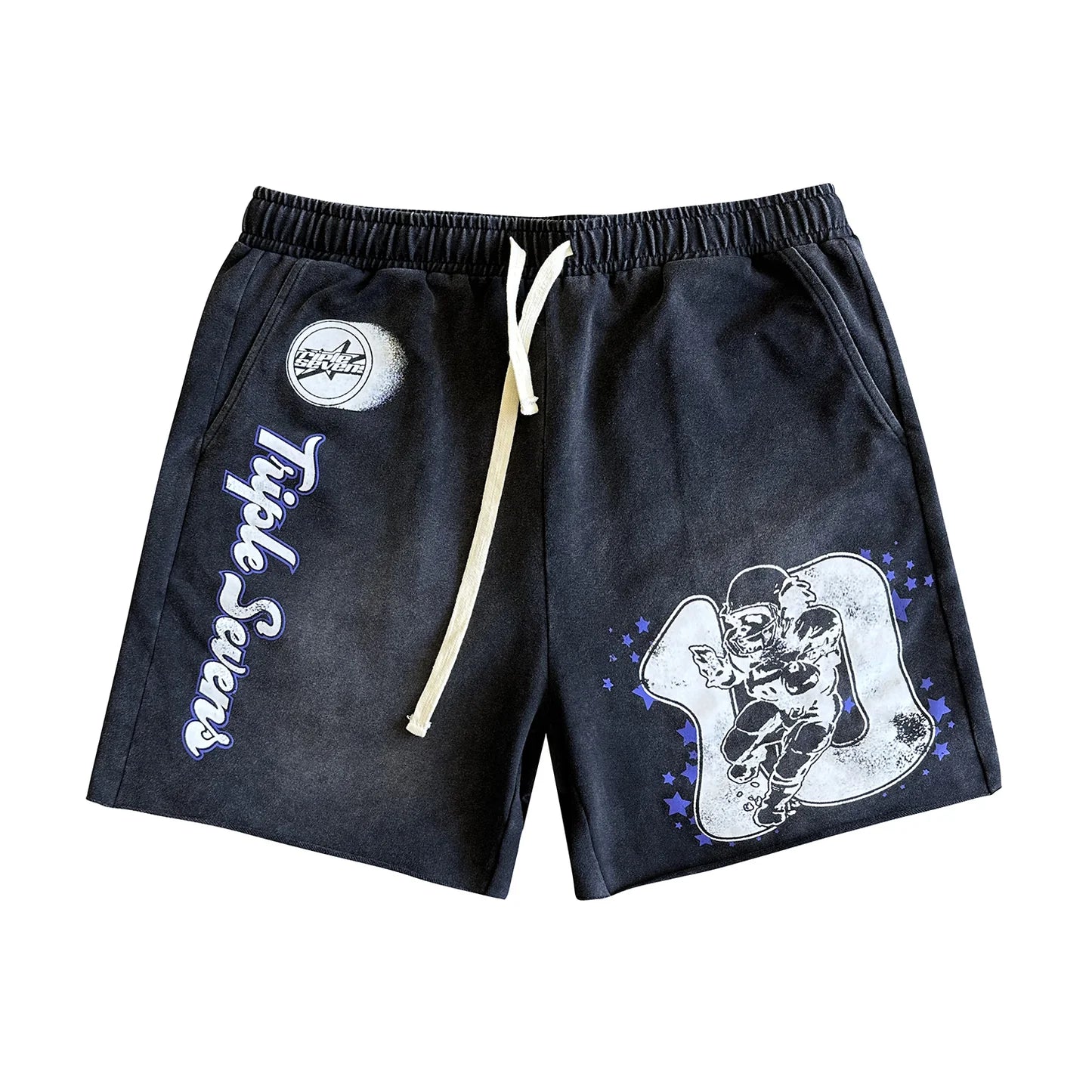 TRIPPLE SEVENS SHORTS ALL STAR BLUE