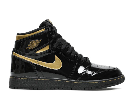 USED JORDAN 1 BLACK METALLIC 'SIZE 10'