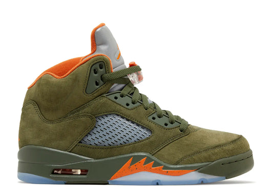 USED JORDAN 5 RETRO OLIVE 'SIZE 10'