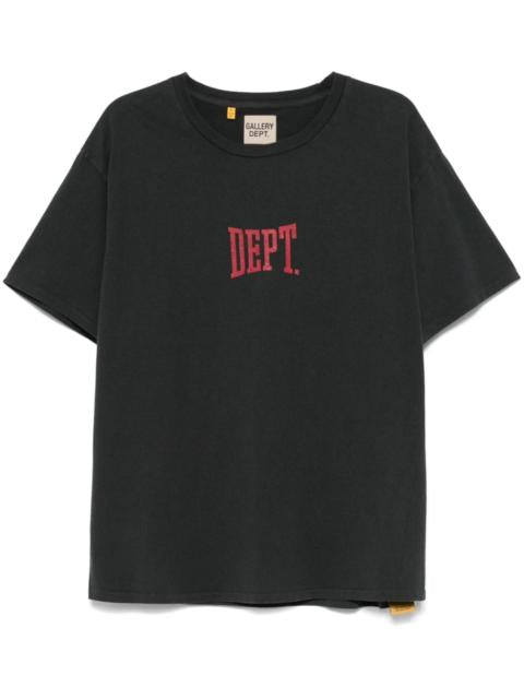 GALLERY DEPT BLACK/RED LOGO T-SHIRT