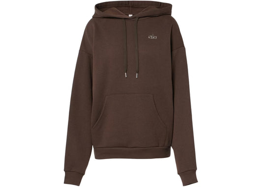 ALO YOGA HOODIE ESPRESSO