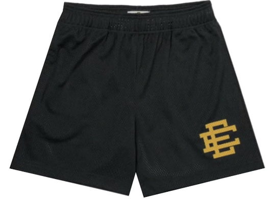 ERIC EMANUEL SHORTS 'BLACK/YELLOW'