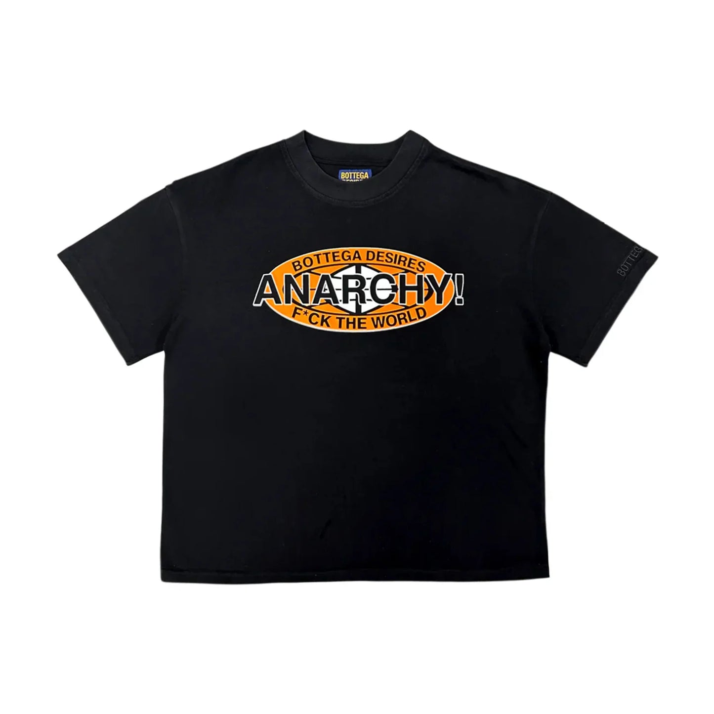 BOTTEGA DESIRES ANARCHY BLACK TEE