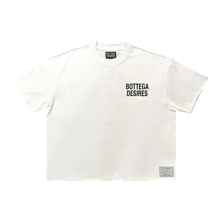 BOTTEGA DESIRES FUCK EM T SHIRT (WHITE)